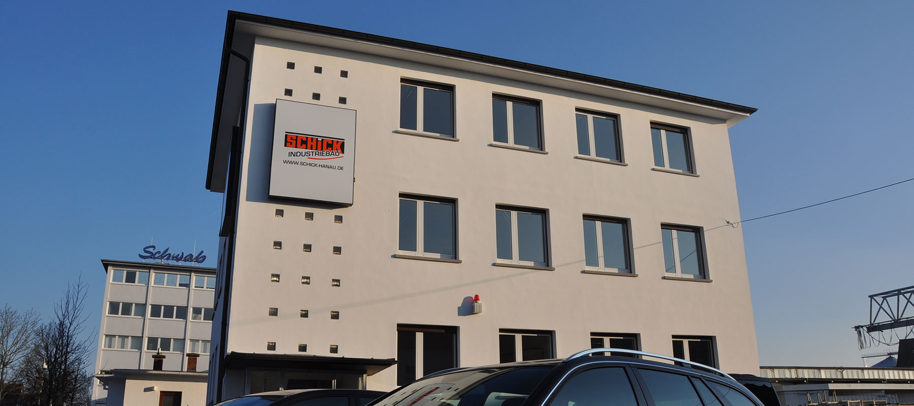 Standort Schick Industriebau in Hanau